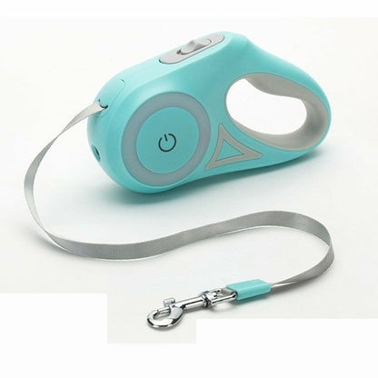 Automatic Retractable Dog Leash with LED Lighting