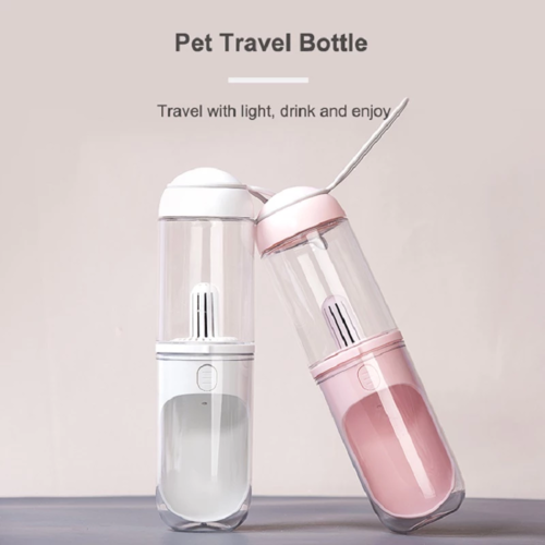 Portable Pet Water Bottle for Dogs & Cats – Travel Hydration Dispenser