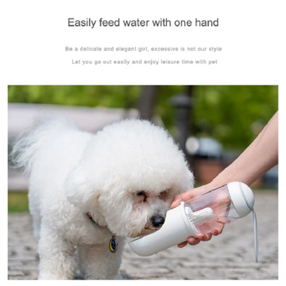 Portable Pet Water Bottle for Dogs & Cats – Travel Hydration Dispenser