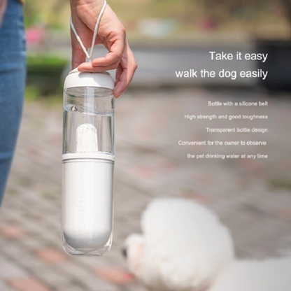 Portable Pet Water Bottle for Dogs & Cats – Travel Hydration Dispenser